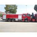 HOWO 6x4 10 roda trak pemadam kebakaran